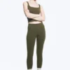 High Waisted Sports Tights – Dark Khaki Green High Waisted Sports Tights – Dark Khaki Green