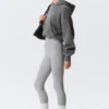 High Waisted Sports Tights – Light Dusty Grey High Waisted Sports Tights – Light Dusty Grey