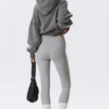 High Waisted Sports Tights – Light Dusty Grey High Waisted Sports Tights – Light Dusty Grey