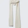 Hood Scarf – Dusty White Hood Scarf – Dusty White