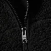 Hooded Pile Jacket – Black Hooded Pile Jacket – Black