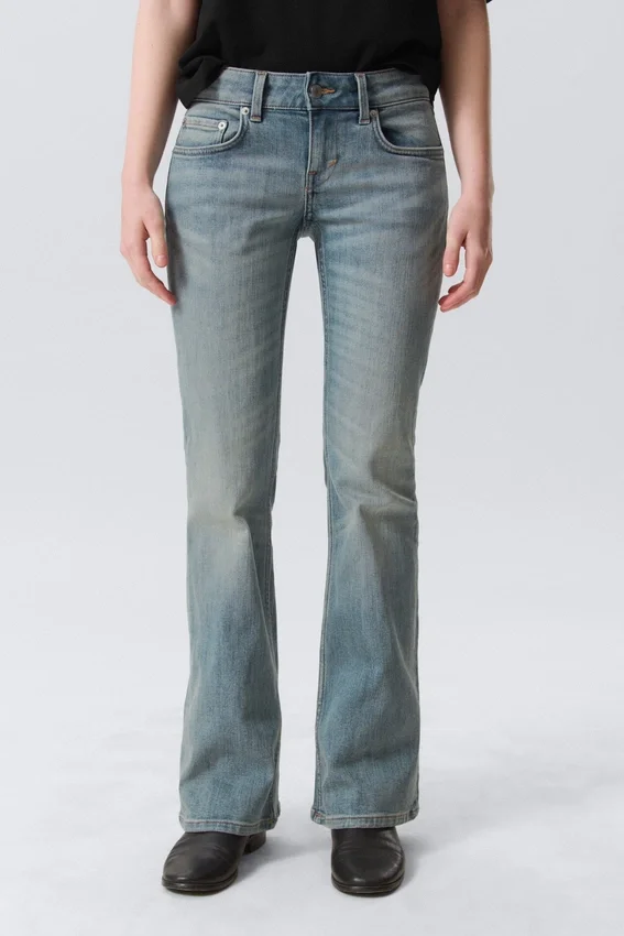 Hour Low Rise Skinny Bootcut Leg Jeans – Gloria Blue – Medium Blue Hour Low Rise Skinny Bootcut Leg Jeans – Gloria Blue – Medium Blue