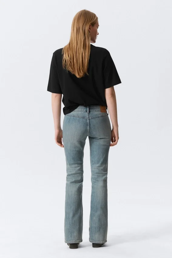 Hour Low Rise Skinny Bootcut Leg Jeans – Gloria Blue – Medium Blue Hour Low Rise Skinny Bootcut Leg Jeans – Gloria Blue – Medium Blue