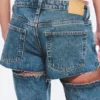 Imoo Cut Low Rise Loose Wide Leg Jeans – Medium Blue Imoo Cut Low Rise Loose Wide Leg Jeans – Medium Blue