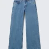 Imoo Low Rise Loose Wide Jeans – 90S Blue – Medium Blue Imoo Low Rise Loose Wide Jeans – 90S Blue – Medium Blue