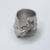 Ivy Crinkled Ring – Silver Ivy Crinkled Ring – Silver