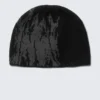 Jacquard-Knit Beanie – Black/Grey Jacquard-Knit Beanie – Black/Grey
