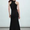 Jersey Knot Dress – Black Jersey Knot Dress – Black