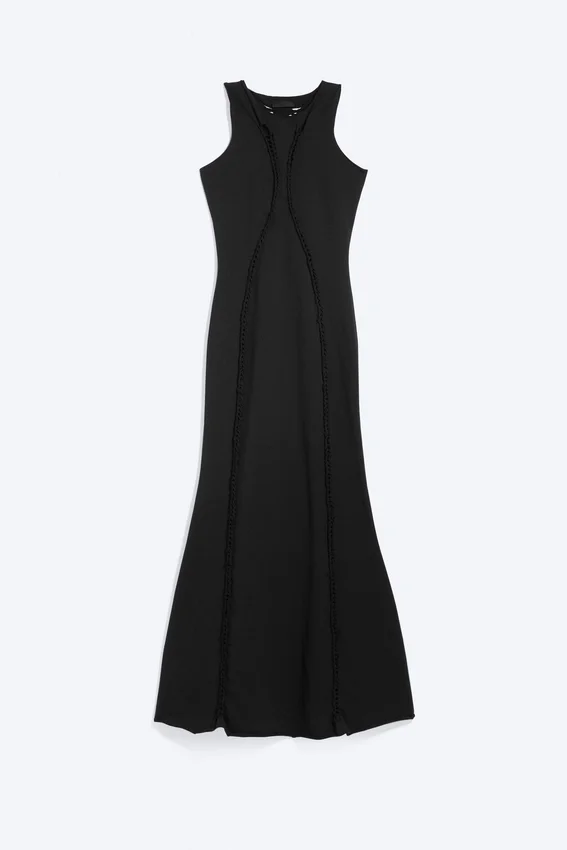 Jersey Knot Dress – Black Jersey Knot Dress – Black