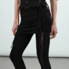 Jersey Knot Trousers – Black Jersey Knot Trousers – Black