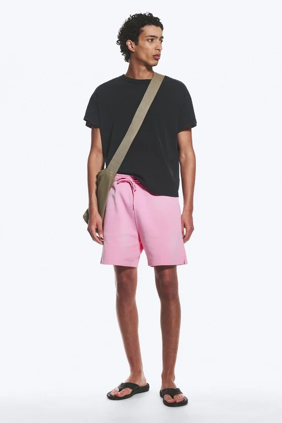 Jersey Shorts – Pink Jersey Shorts – Pink