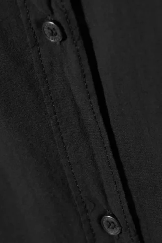 Jody Cotton Voile Shirt – Black Jody Cotton Voile Shirt – Black