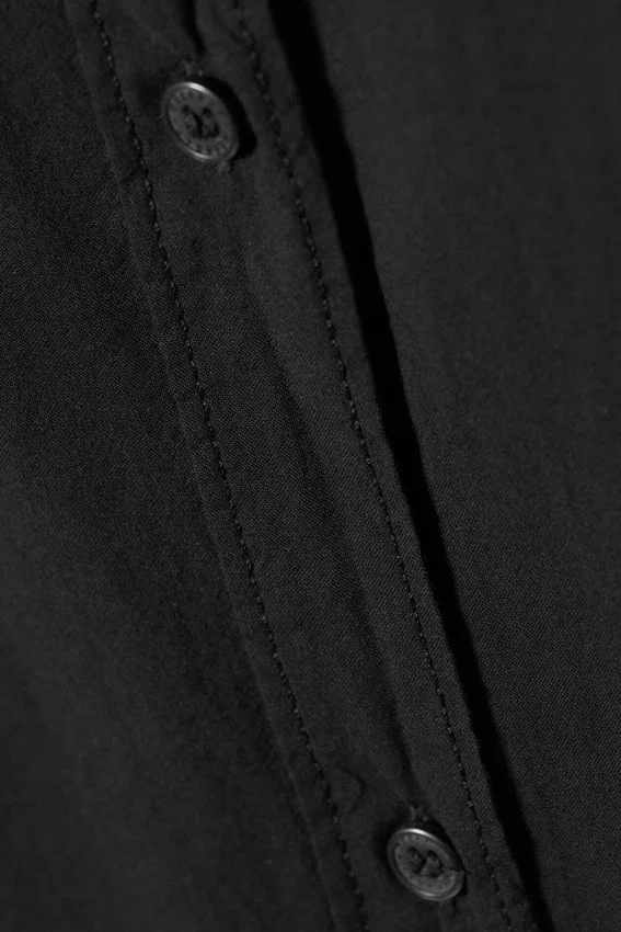 Jody Cotton Voile Shirt – Black Jody Cotton Voile Shirt – Black