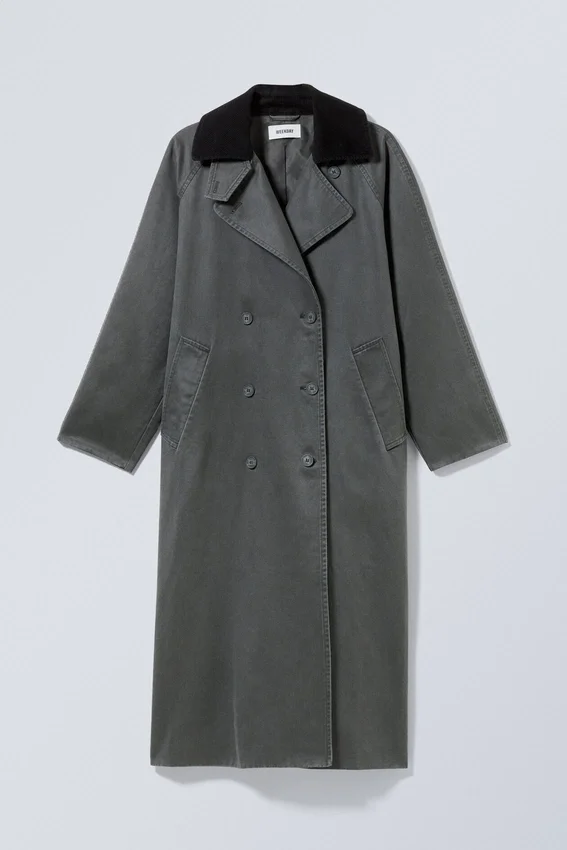 Jones Waxed Coat – Dark Green Jones Waxed Coat – Dark Green