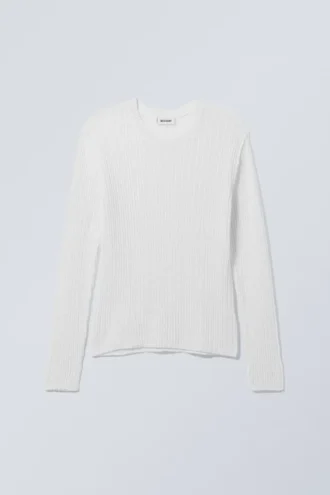 Jordan Regular Sweater – White