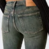 Katsumi Low Rise Slim Flared Leg Jeans – Desert Blue – Dark Blue Katsumi Low Rise Slim Flared Leg Jeans – Desert Blue – Dark Blue