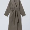 Kia Oversized Wool Blend Coat – Taupe Kia Oversized Wool Blend Coat – Taupe