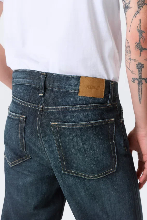 Klean Mid Rise Regular Straight Jeans – Deep Sea Blue – Dark Blue Klean Mid Rise Regular Straight Jeans – Deep Sea Blue – Dark Blue