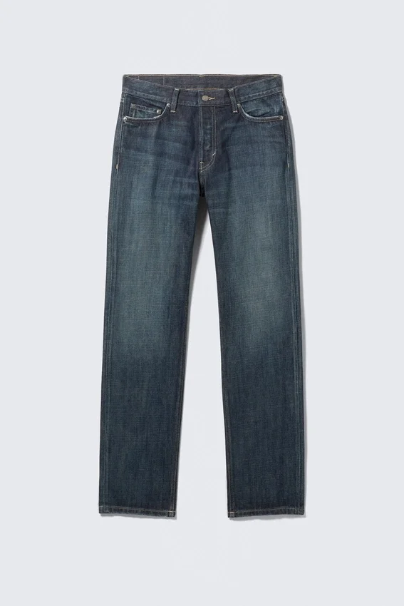 Klean Mid Rise Regular Straight Jeans – Deep Sea Blue – Dark Blue Klean Mid Rise Regular Straight Jeans – Deep Sea Blue – Dark Blue