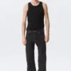 Klean Mid Rise Regular Straight Jeans – Tuned Black – Black