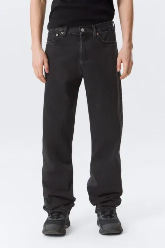 Klean Mid Rise Regular Straight Jeans – Tuned Black – Black Klean Mid Rise Regular Straight Jeans – Tuned Black – Black