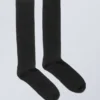 Knee High Sport Socks – Black Knee High Sport Socks – Black