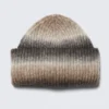 Knitted Fold-Up Ribbed Beanie – Dark Mole – Space Dye Knitted Fold-Up Ribbed Beanie – Dark Mole – Space Dye