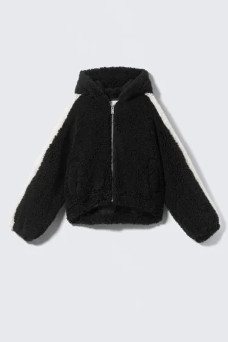 Knitted Hoodie – Black