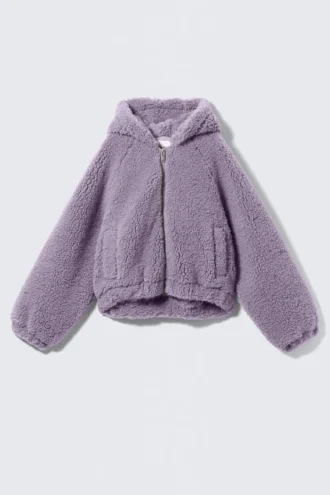Knitted Hoodie – Lilac