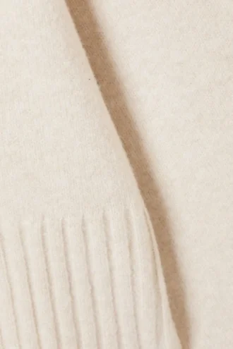 Knitted Oversized Sweater – Dusty White