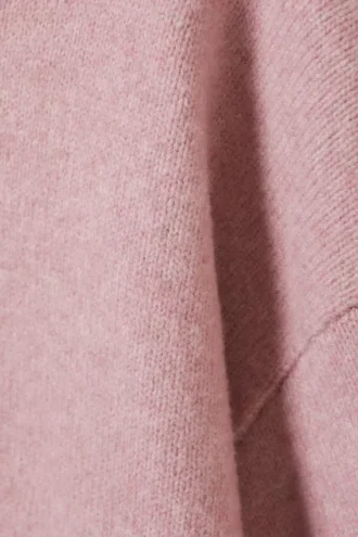 Knitted Oversized Sweater – Light Dusty Pink
