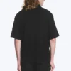 Knitted Short-Sleeved Button-Up Shirt – Black Knitted Short-Sleeved Button-Up Shirt – Black