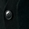 Knitted Single-Breasted Cardigan – Black Knitted Single-Breasted Cardigan – Black