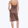 Knitted Square Neck Camisole – Brown Knitted Square Neck Camisole – Brown