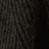 Knitted Two-Tone Wool Blend Sweater – Two-Tone Dark Brown Knitted Two-Tone Wool Blend Sweater – Two-Tone Dark Brown