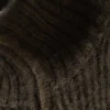 Knitted Wool-Blend Zip Cardigan – Dark Brown Space-Dye Knitted Wool-Blend Zip Cardigan – Dark Brown Space-Dye
