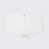 Lace Pyjama Boxer Shorts – White Lace Pyjama Boxer Shorts – White
