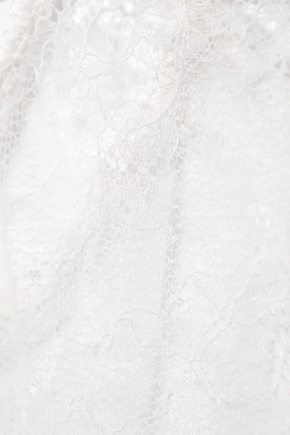 Lace Pyjama Cami Top – White Lace Pyjama Cami Top – White