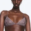 Lace Triangle Soft Bra – Dusty Lilac Lace Triangle Soft Bra – Dusty Lilac