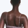 Lace Triangle Soft Bra – Dusty Lilac Lace Triangle Soft Bra – Dusty Lilac