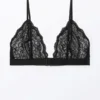Lacey Soft Lace Triangle Bra – Black Lacey Soft Lace Triangle Bra – Black