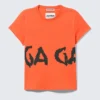 Lady Gaga Baby Tee – Orange Lady Gaga Baby Tee – Orange