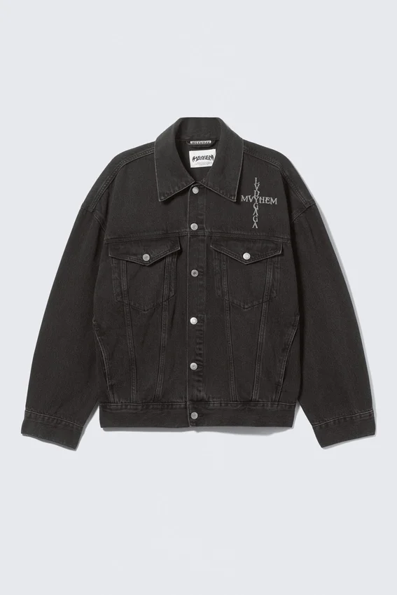 Lady Gaga Denim Jacket – Black Lady Gaga Denim Jacket – Black