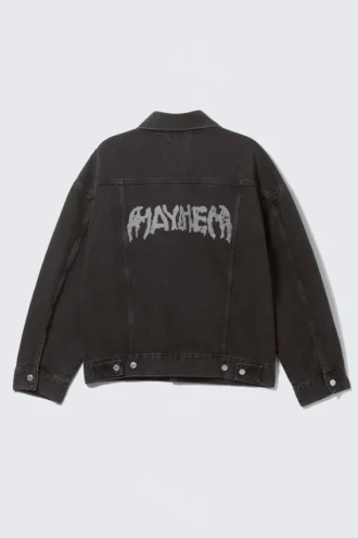 Lady Gaga Denim Jacket – Black