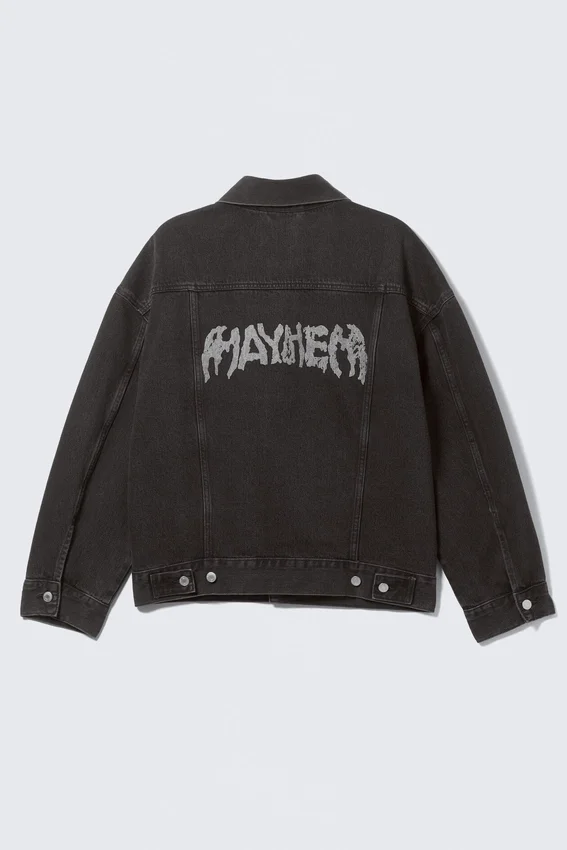 Lady Gaga Denim Jacket – Black Lady Gaga Denim Jacket – Black