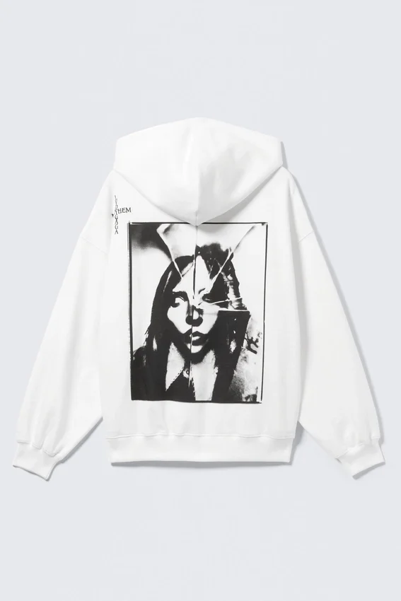 Lady Gaga Hoodie – Off-White Lady Gaga Hoodie – Off-White