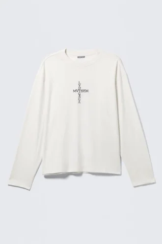 Lady Gaga Long-Sleeved T-Shirt – Off-White