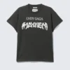Lady Gaga Short-Sleeved T-Shirt – Off-Black Lady Gaga Short-Sleeved T-Shirt – Off-Black