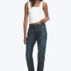 Laika Mid Rise Regular Straight Jeans – Deep Sea Blue – Dark Blue Laika Mid Rise Regular Straight Jeans – Deep Sea Blue – Dark Blue