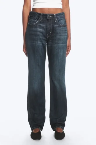 Laika Mid Rise Regular Straight Jeans – Deep Sea Blue – Dark Blue Laika Mid Rise Regular Straight Jeans – Deep Sea Blue – Dark Blue
